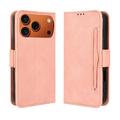 Custodia per iPhone 17 Pro Max con portamonete - Rosa