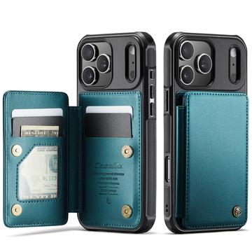 Custodia per iPhone 17 Pro Max Caseme C22 Portafoglio RFID - Verde