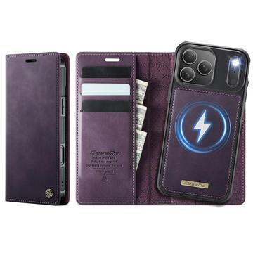 Custodia a portafoglio staccabile 2 in 1 iPhone 17 Pro Max Caseme C49 - Compatibile con MagSafe, RFID - Viola