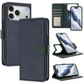 Custodia a portafoglio rimovibile per iPhone 17 Pro Max/18 Pro Max con MagSafe, protezione RFID e tracolla - Blu / Verde