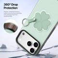Custodia per iPhone 17 Pro Max Dux Ducis Luvy con anello per le dita e cinturino per la mano