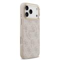 Custodia Guess 4G Gold Frame per iPhone 17 Pro Max - Compatibile con MagSafe - Rosa