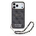 Custodia per iPhone 17 Pro Max Guess 4G Strap Limited Edition - Compatibile con MagSafe - Nera