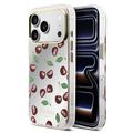 Custodia ibrida Guess Mirror Glitter Cherry per iPhone 17 Pro Max - Compatibile con MagSafe