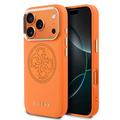 Custodia iPhone 17 Pro Max Guess Perforated 4G Logo - Compatibile con MagSafe - Arancione