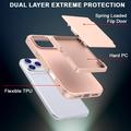 Custodia ibrida per iPhone 17 Pro Max con specchio nascosto e slot per schede