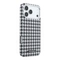 Custodia in resina con motivo pied-de-poule Karl Lagerfeld per iPhone 17 Pro Max - Compatibile con MagSafe