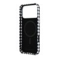 Custodia in resina con motivo pied-de-poule Karl Lagerfeld per iPhone 17 Pro Max - Compatibile con MagSafe