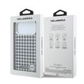 Custodia in resina con motivo pied-de-poule Karl Lagerfeld per iPhone 17 Pro Max - Compatibile con MagSafe