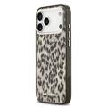 Custodia iPhone 17 Pro Max Karl Lagerfeld IML Leopardo - Compatibile con MagSafe - Marrone