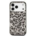 Custodia iPhone 17 Pro Max Karl Lagerfeld IML Leopardo - Compatibile con MagSafe - Marrone