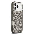 Custodia iPhone 17 Pro Max Karl Lagerfeld IML Leopardo - Compatibile con MagSafe - Marrone