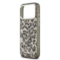 Custodia iPhone 17 Pro Max Karl Lagerfeld IML Leopardo - Compatibile con MagSafe - Marrone