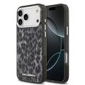 Custodia per iPhone 17 Pro Max Karl Lagerfeld IML Leopardo - Compatibile con MagSafe