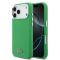 Custodia iPhone 17 Pro Max Lacoste Iconic Petit Pique Metal Logo - Compatibile con MagSafe