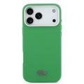 Custodia iPhone 17 Pro Max Lacoste Iconic Petit Pique Metal Logo - Compatibile con MagSafe
