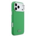 Custodia iPhone 17 Pro Max Lacoste Iconic Petit Pique Metal Logo - Compatibile con MagSafe