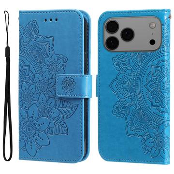 Custodia a portafoglio per iPhone 17 Pro Max serie Mandala
