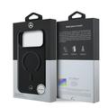 Custodia Mercedes-Benz 3D per iPhone 17 Pro Max - Compatibile con MagSafe - Nera