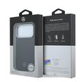 Custodia Mercedes-Benz Semi Wrap per iPhone 17 Pro Max - Compatibile con MagSafe