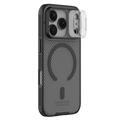 Custodia ibrida iPhone 17 Pro Max Nillkin CamShield Pro Magnetic - Nero traslucido