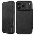 Custodia Flip Nillkin Qin Pro per iPhone 17 Pro Max - Nera