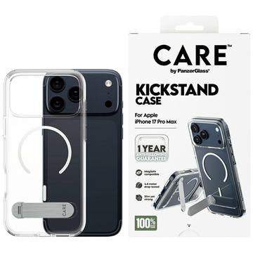 Custodia per iPhone 17 Pro Max PanzerGlass Care Kickstand - Compatibile con MagSafe - Trasparente