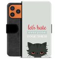 iPhone 17 Pro Max Custodia Portafoglio - Gatto Arrabbiato