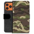 iPhone 17 Pro Max Custodia Portafoglio - Camouflage