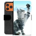 iPhone 17 Pro Max Custodia Portafoglio - Gatto