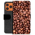 iPhone 17 Pro Max Custodia Portafoglio - Chicchi di Caffè