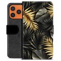 iPhone 17 Pro Max Custodia Portafoglio - Foglie Dorate