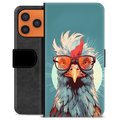 iPhone 17 Pro Max Custodia Portafoglio - Gallina