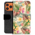 iPhone 17 Pro Max Custodia Portafoglio - Fiori Rosa