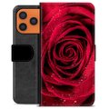 iPhone 17 Pro Max Custodia Portafoglio - Rosa