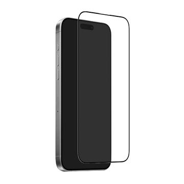 iPhone 17 Pro Max Puro Frame Protezione dello schermo in vetro temperato - 9H - Nero