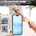 Custodia a portafoglio floreale rombica per iPhone 17 Pro Max - Rose