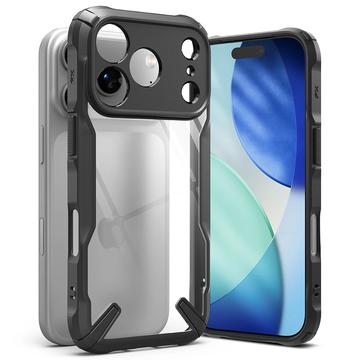 Custodia Ibrida Ringke Fusion X per iPhone 17 Pro Max - Nera