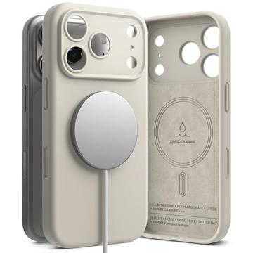 Custodia MagSafe in silicone liquido Ringke per iPhone 17 Pro Max - Calcolo