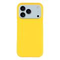 Custodia in Plastica Gommata per iPhone 17 Pro Max - Gialla