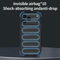 Cover in TPU Rugged per iPhone 17 Pro Max - Blu Scuro