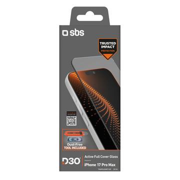 Protezione dello schermo in vetro temperato con cornice iPhone 17 Pro Max SBS D3O Active Full Cover