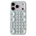 Custodia in silicone per iPhone 17 Pro Max con ventosa - Verde