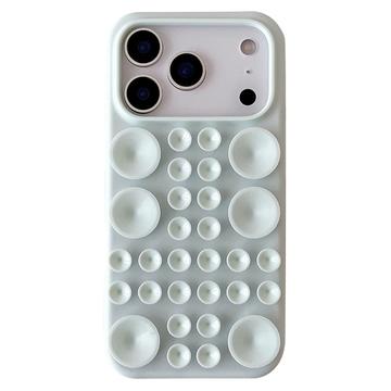 Custodia in silicone per iPhone 17 Pro Max con ventosa - Verde