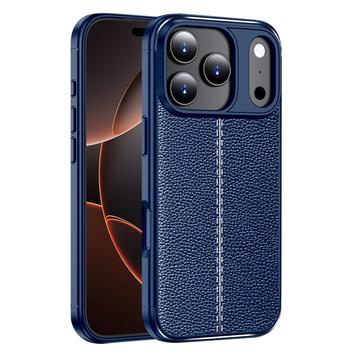 Custodia in TPU iPhone 17 Pro Max Slim-Fit Premium - Blu