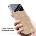 Custodia ibrida con glitter scintillanti per iPhone 17 Pro Max - Ora