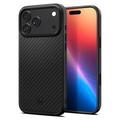 iPhone 17 Pro Max Spigen Enzo Aramid T Mag Custodia - Compatibile con MagSafe - Nero / Argento