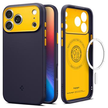 Custodia iPhone 17 Pro Max Spigen Nano Pop MagFit - Blu navy mirtillo