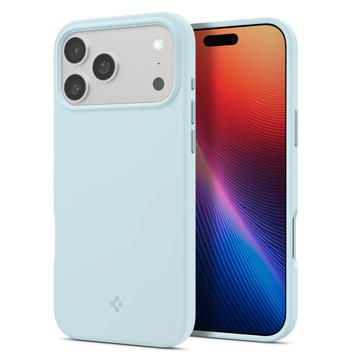 Custodia iPhone 17 Pro Max Spigen Silicone Fit MagFit - Azzurra