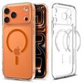 Custodia Spigen Ultra Hybrid Mag per iPhone 17 Pro Max - Chiara / Arancione
